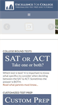 Mobile Screenshot of excellenceforcollege.com